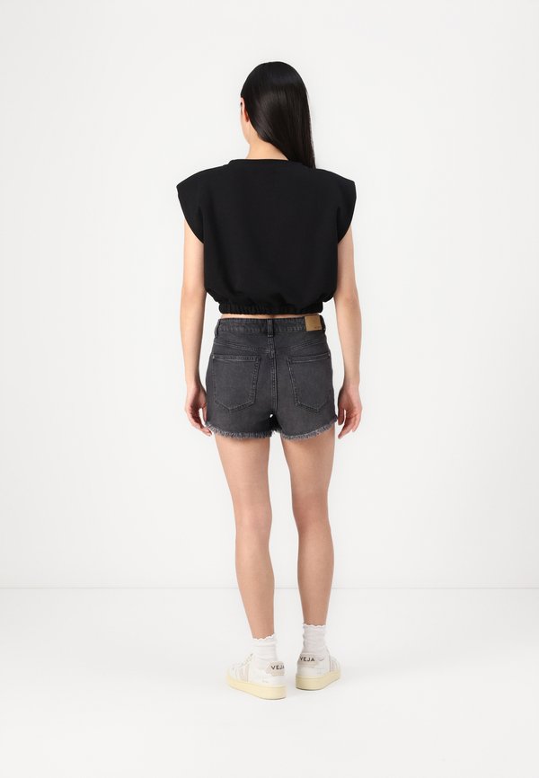NEW SWELL SHORT REGULAR - Denim shorts - anthracite4