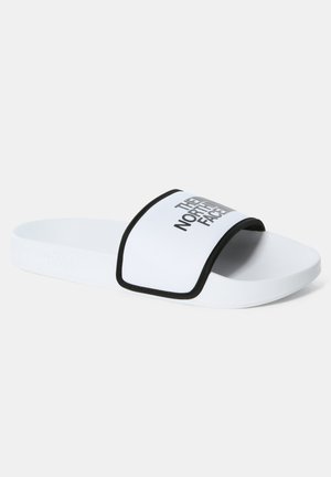 W BASE CAMP III - Badslippers - tnf white/tnf black