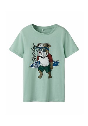 OBERTEIL STANDARD FIT - T-shirts print - surf spray