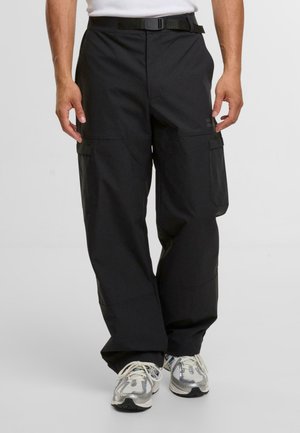 RELAXED - Pantalon cargo - black