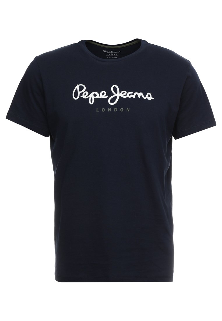Pepe Jeans EGGO - Camiseta estampada - dark blue/azul marino - Zalando.es