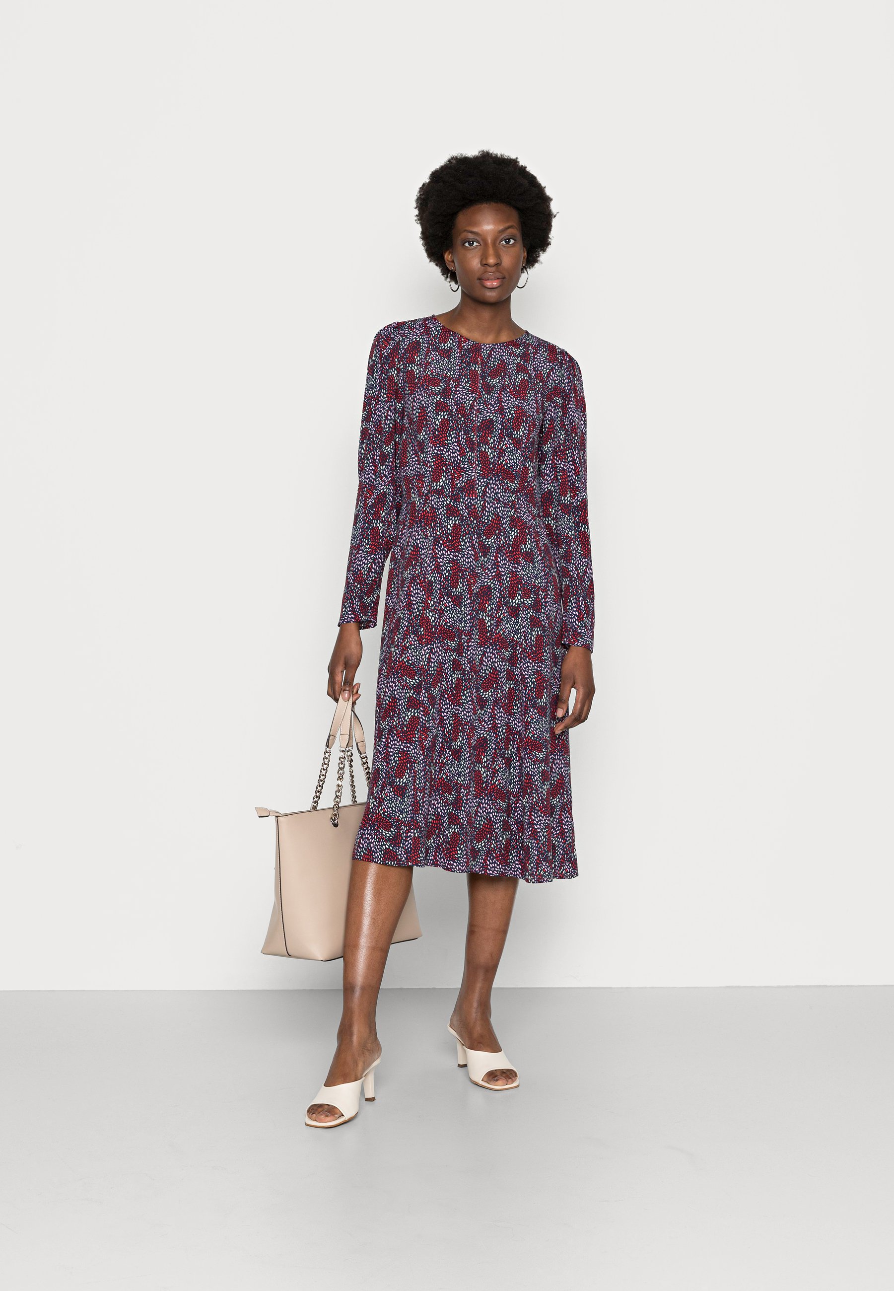 light navy dress