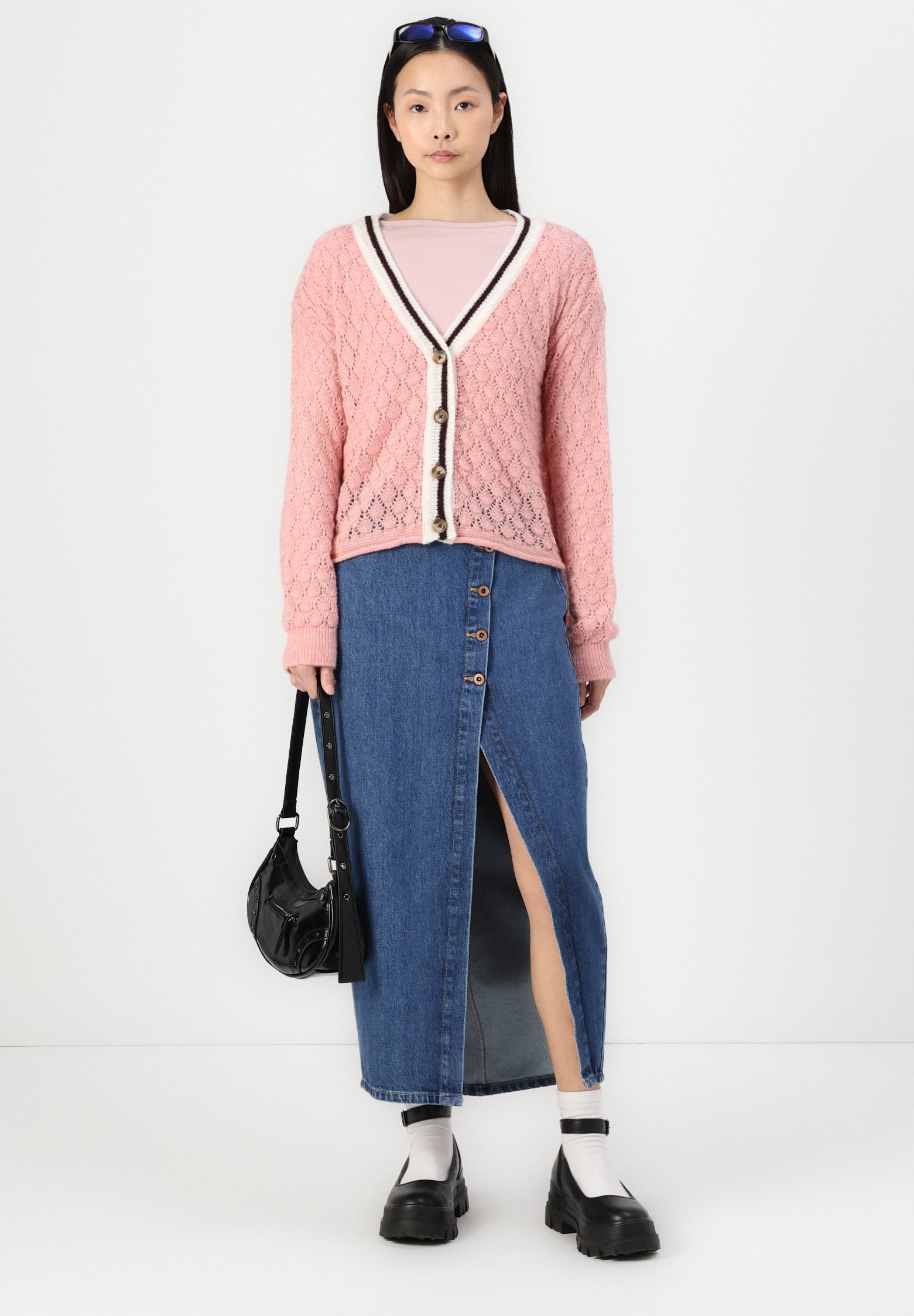 売れ筋商品|||ペペジーンズ ニット&セーター レディース アウター NOE CARDIGAN - Cardigan - washed pink Pepe Jeans NOE CARDIGAN - Vest - washed pink/donkerroze