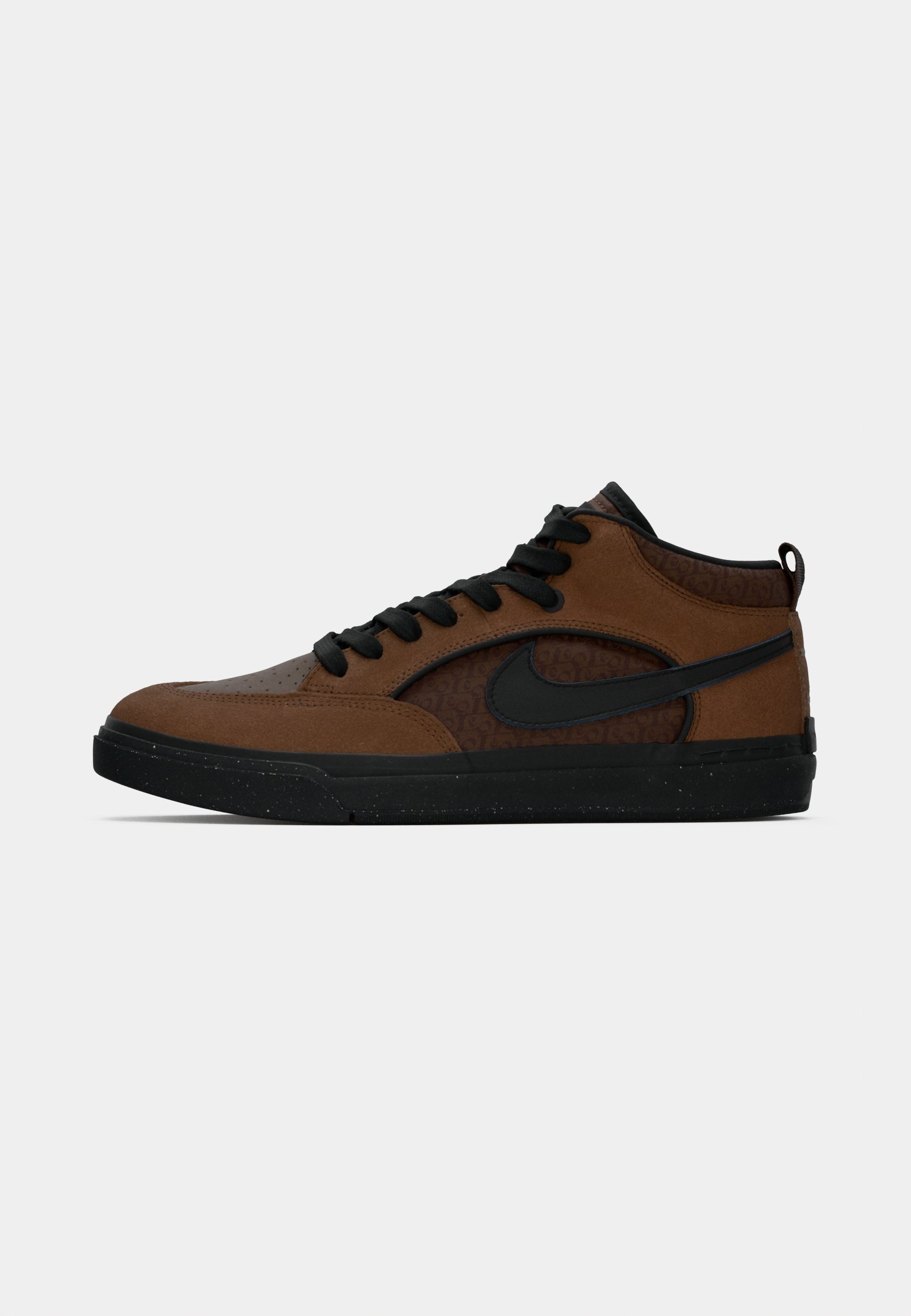 Nike SB REACT LEO UNISEX - Sneakers high - cacao wow/black/earth