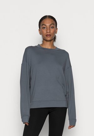 CREW NECK V-SHAPE - Sweatshirt - sea ember