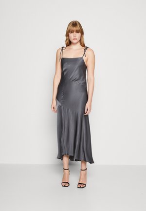 Samsøe Samsøe VIKTORIA STRAP DRESS - Galajurk - iron gate