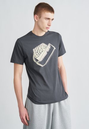 TEE BLUR FUTURA - Μπλουζάκι με στάμπα - anthracite