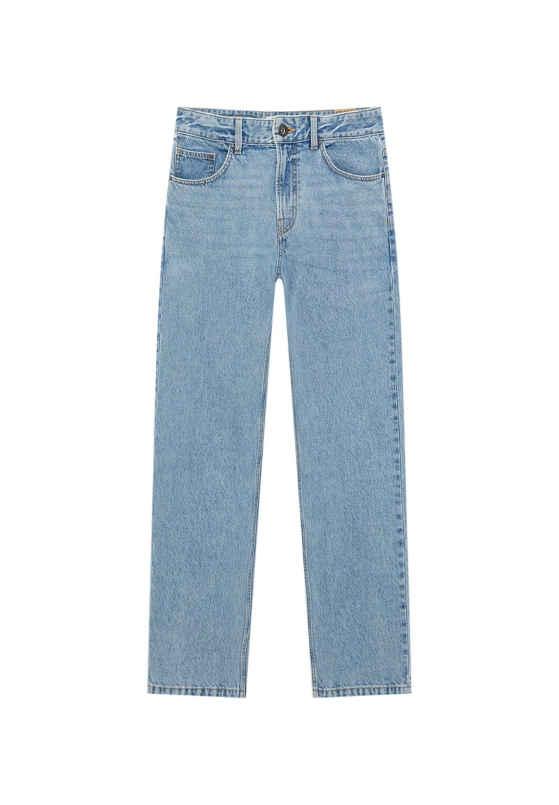 PULL&BEAR RIPPED Straight leg jeans blue denim Zalando.de