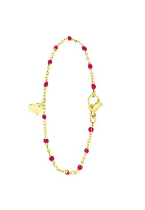 GRAVEER HART EMAILLE - Armband - gold-coloured