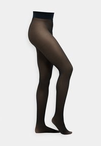 WOMEN LIGHT WARM TRANSPARENT TIGHTS - Tights - black