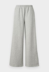 BAGGY WIDE LEG - Teplákové kalhoty - light grey