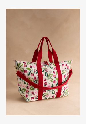 Cath Kidston, RASPBERRY PRINT OVERNIGHT WEEKENDER BAG . - Nädalavahetuse reisikotid - pink