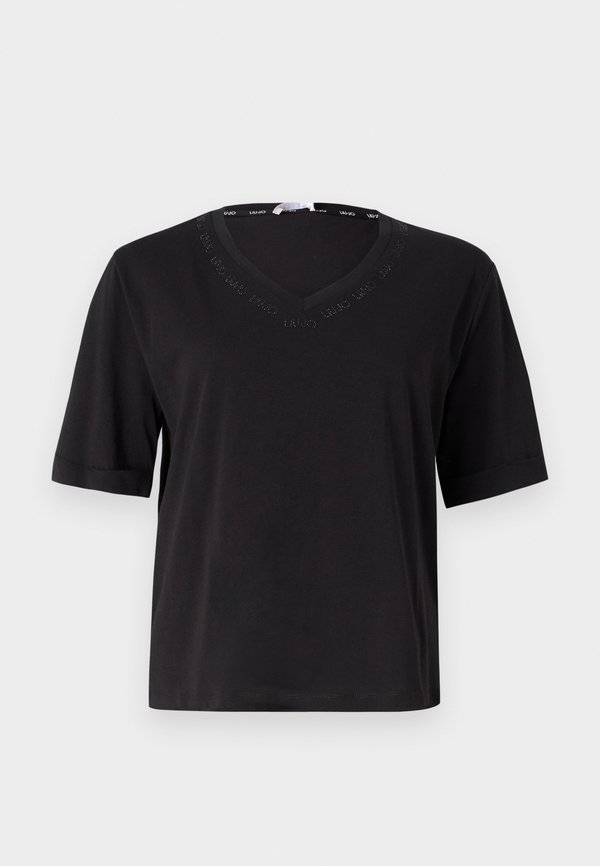 MODA - Basic T-shirt - nero4