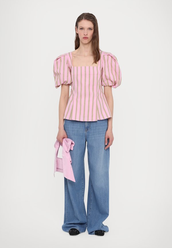 SOFT WEAVE BLOUSON SLEEVE - Blouse - wallpaper4