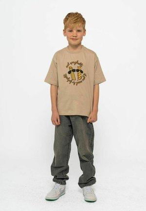 NOCCHCI - T-shirts print - feather gray aop