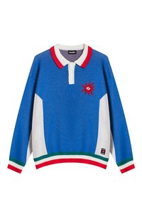 Kaotiko OVERSIZE TRICKY LOVE UNISEX - Pulover - royal