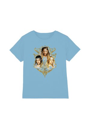 Cotton Soul, LOR WOMEN OF MIDDLE EARTH UNISEX - Print T-shirt - light blue