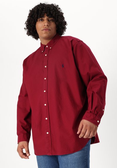 Polo Ralph Lauren Big & Tall GARMENT-DYED OXFORD SHIRT - Button down-skjorte - red carpet