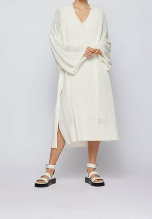 Gebreide jurk - white