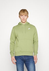 Nike Sportswear SPORTSWEAR CLUB FLEECE - Camisola - alligator/white