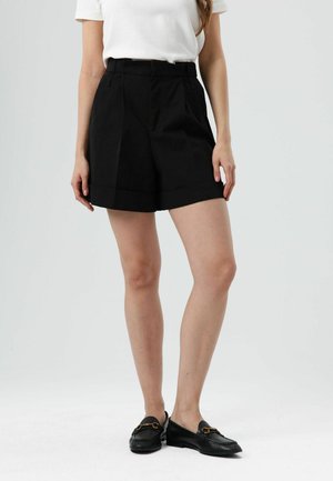 HIGH WAIST - Short - black