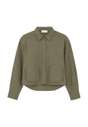OH APRIL, ASTER BLOUSE - Πουκαμίσα με κουμπιά - olive