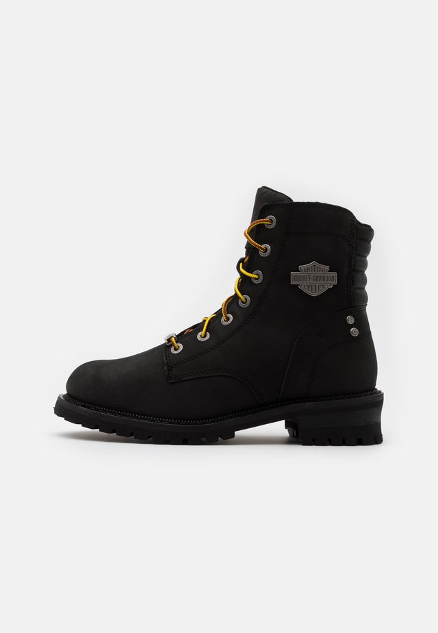 HEDMAN - Bottines à lacets - black