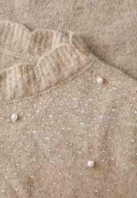 VILA VISUMM PONCHO - Poncho - natural melange