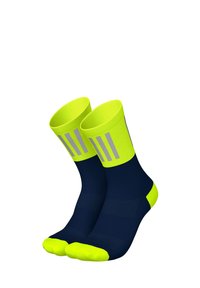 HIGH-VIZ - Sports socks - blue canary