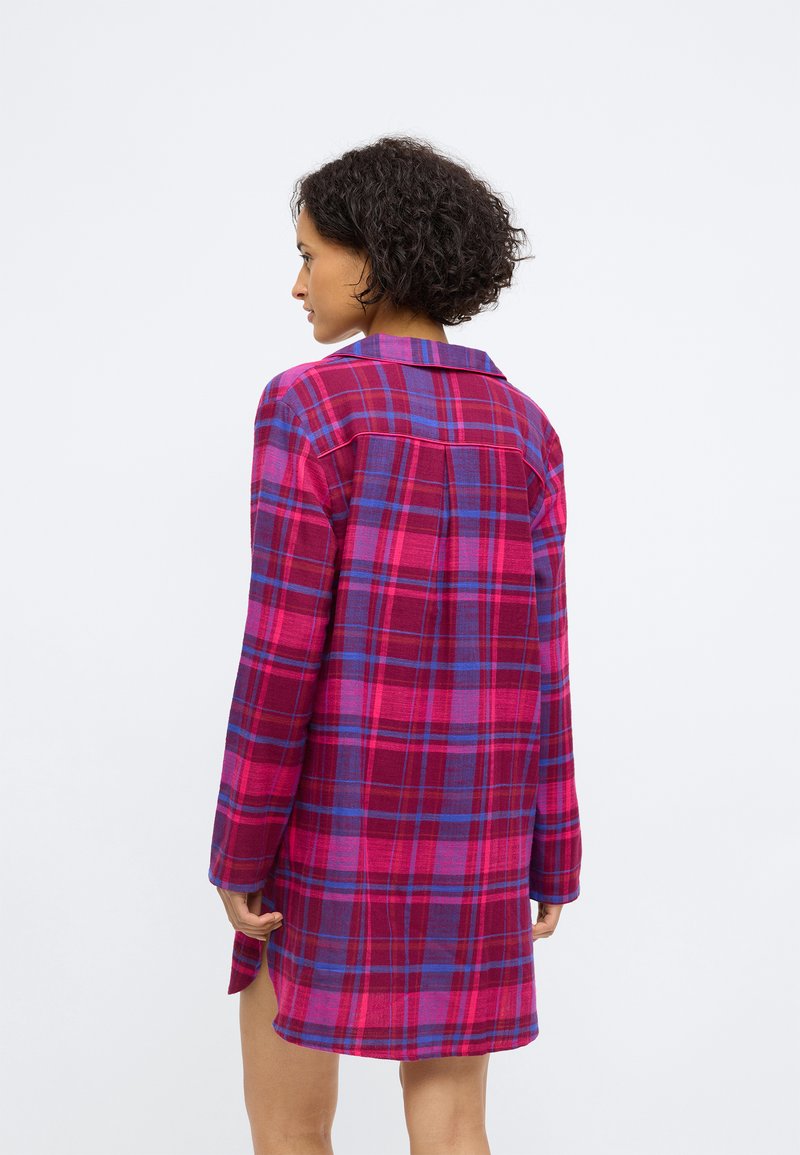 strapless open back dress The Rib Sweater Midi Dress In Cherry main image 0