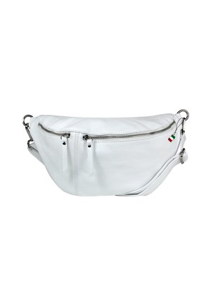 DrachenLeder Bum bag - weiß