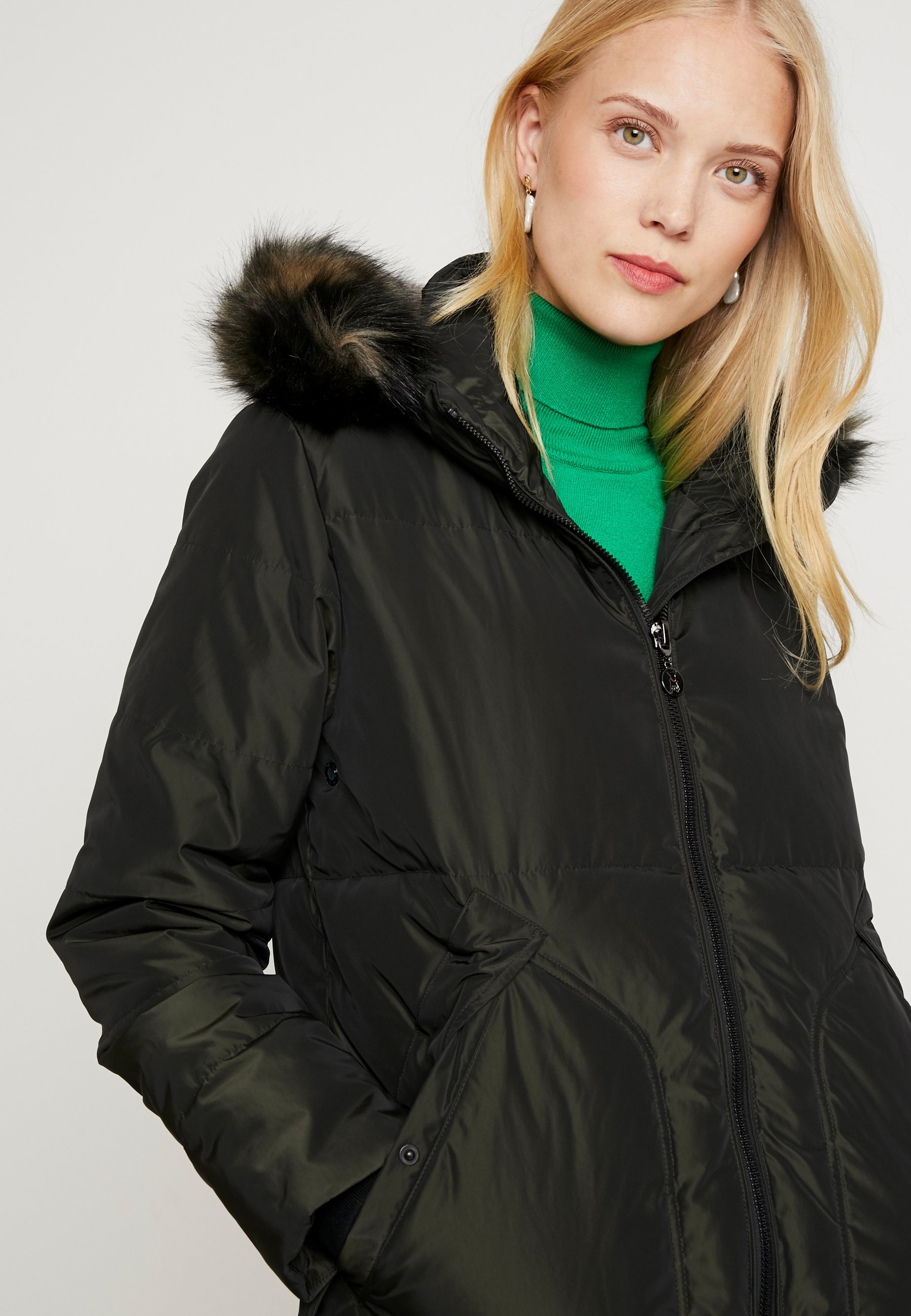 Frieda & Freddies Dunkappa rock black olive Zalando.se Frieda & Freddies Dunjacka oliv Zalando.se