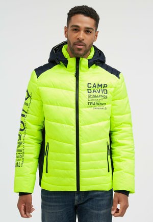 MIT-DETAILS - Winter jacket - neon yellow