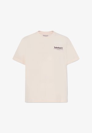 Timberland, BOOTMAKERS TOOLS SHORT SLEEVES BACK GRAPHIC TEE. - T-Shirt print - - light beige