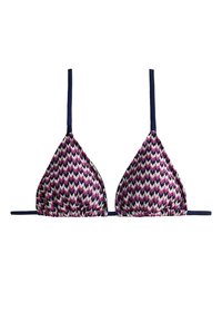 CROCHET TRIANGLE - Bikiniyläosa - purple