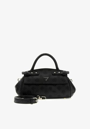 Guess, DIANA MINI TOP HANDLE FLAP - Sac à main - black logo