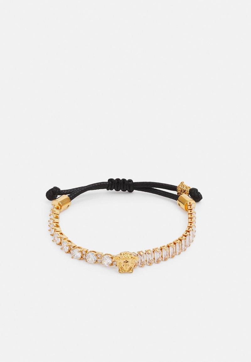 Versace BRACELET UNISEX - Bracelet - gold-coloured/black