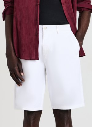 CENTRALE - Shorts - bianco ottico