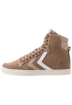 Sneakers high - brown