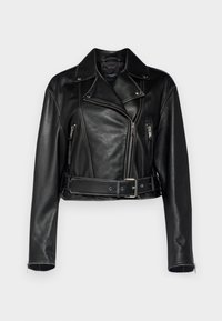 SALETTA - Leren jas - nero