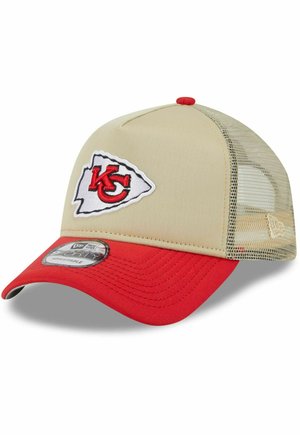 New Era 9FORTY  TRUCKER   KANSAS CITY CHIEFS - Cappellino - beige