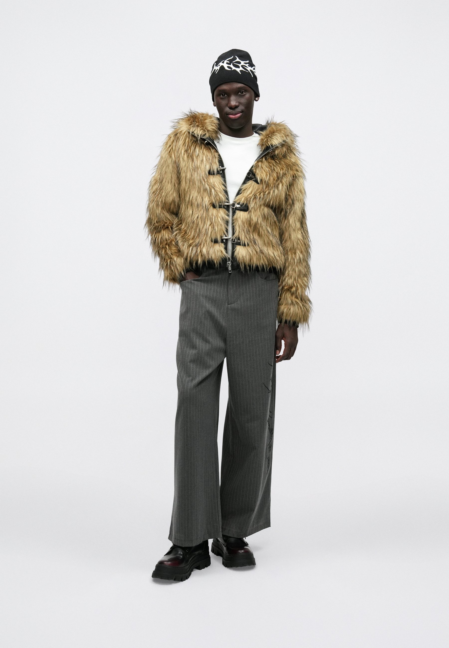 Jaded London MENDOZA UNISEX - Winter jacket - sand/multi-coloured