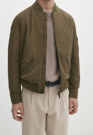 Bomberjakke - khaki