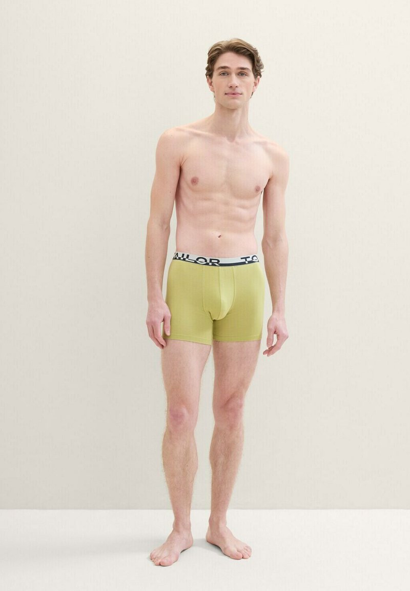 TOM TAILOR 4ER PACK - Boxerbriefs - grün hell multicolor