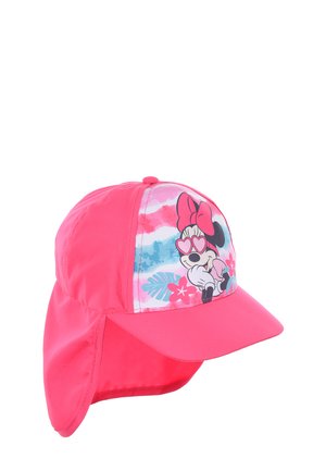 Kappe mit Nackenschutz - Strandaccessoire - pink