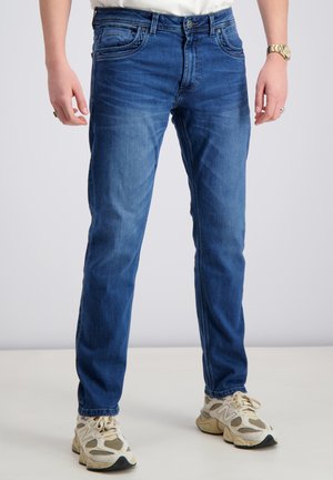 ATLANTIC SHIFT - Straight leg jeans - mid blue