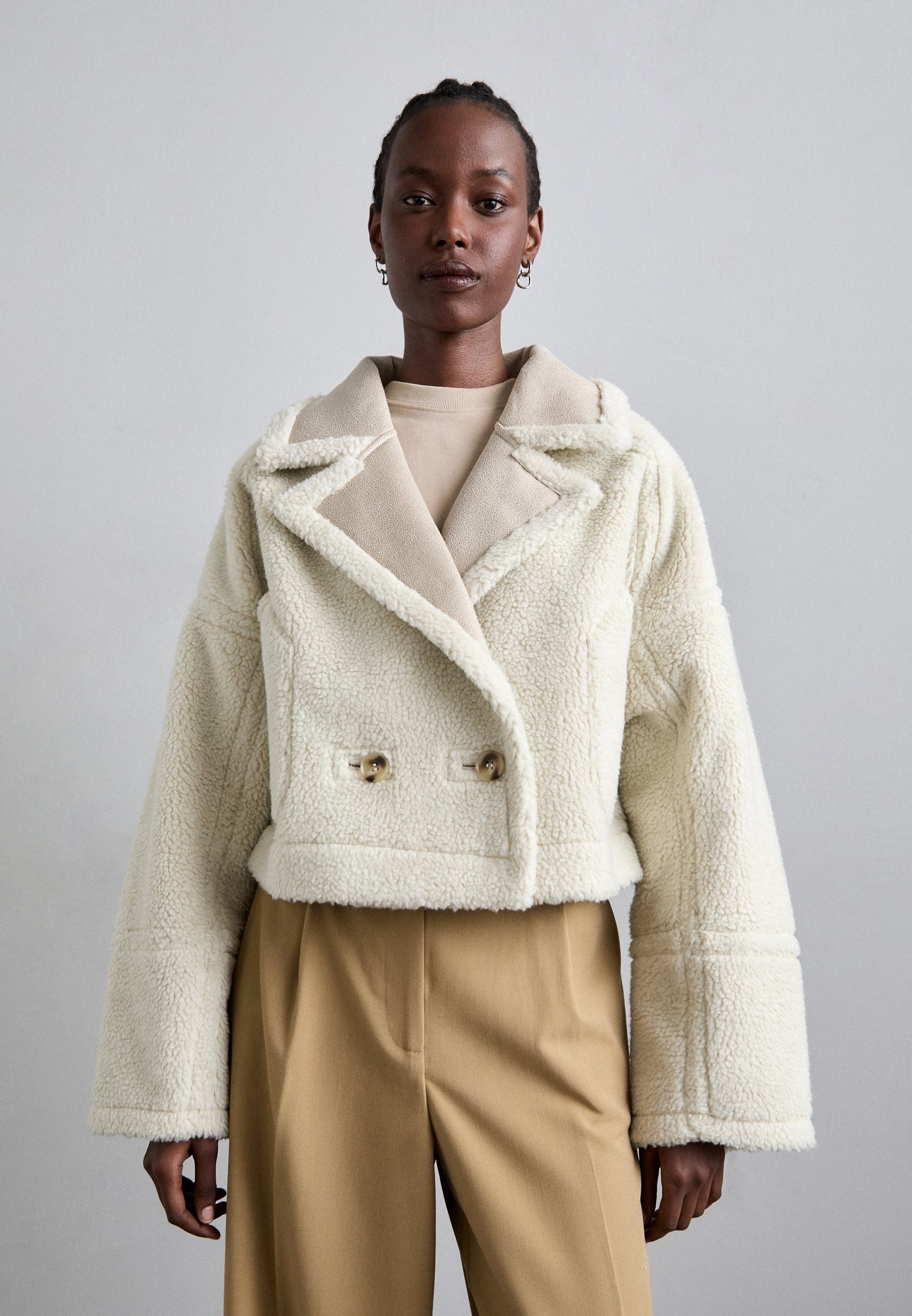 MUNTHE SAMBINO - Winter jacket - ivory/off-white - Zalando.co.uk