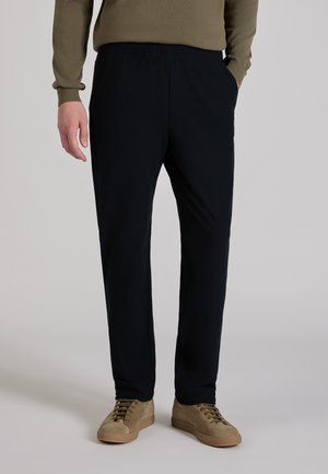 HOSE SLIM FIT AUS  - ZANONE - Stoffhose - navy blue