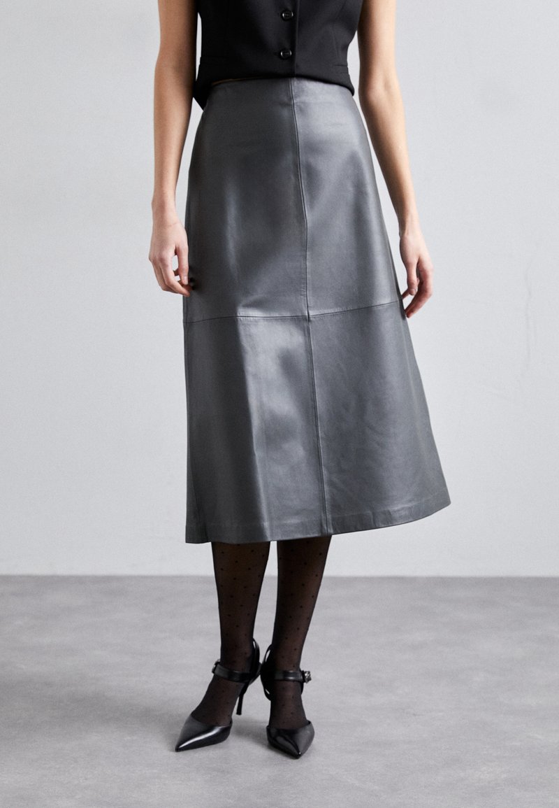 STUDIO ID - MIDI SKIRT - A-line skirt - elephant, Enlarge