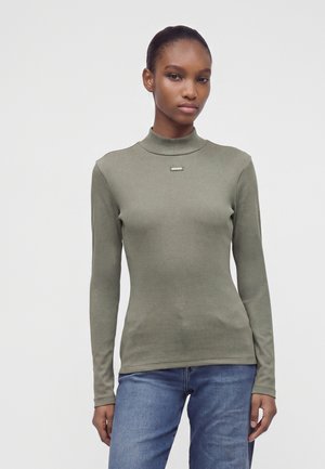 HUGO EASY_LONGSLEEVE - Langærmet T-shirt - open green